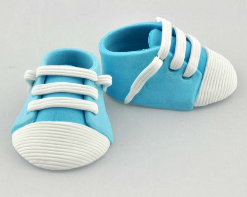 Baby shoes blue no 2