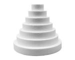 round shape styrofoam cake dummy