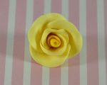 3 cm yellow rose without wire
