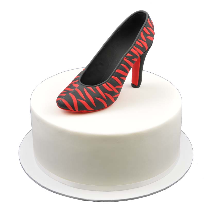 How to make a High Heel Shoe Cake Topper - Learn Cake Decorating Online