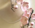 light pink cherry blossom sugar flowers